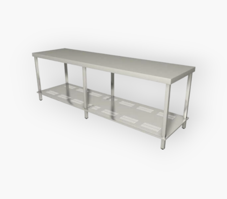 table-centrale-en-inox-avec-etagere-basse-2500x700x850-mm